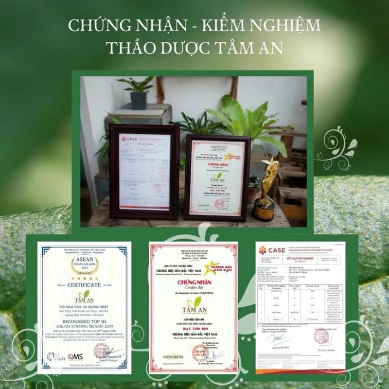 Trà Cỏ Má.u 4 Vị [set gói sd 30 ngày] ( Bè me, kha cúc, lạc tiên, huyết đằng.....) gói Tea Nước Trà tral anam box 5