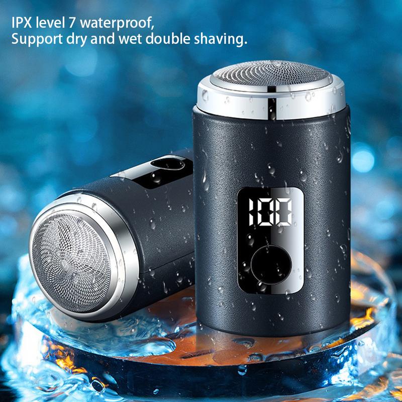 Sanqiao Brand Popular Mini Mens Electric Shaver With Power Display Facial Comfort 5
