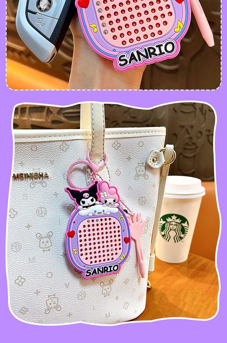 Mainan edukatif anak / papan gambar bola baja magnetik / gantungan kunci kartun / alat penghilang stres