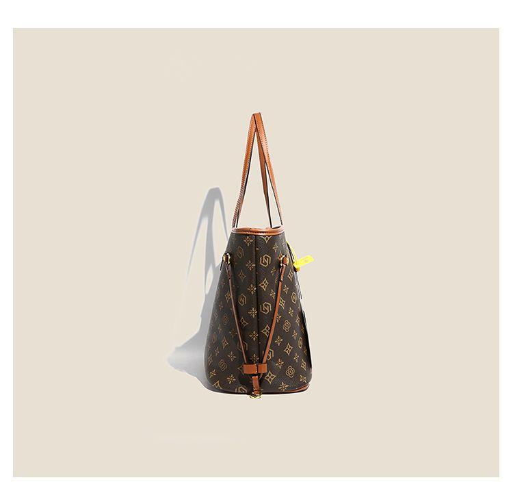 Product Introduction of Túi Tote Cầm Tay Hong Kong, Giá Cả Phải Chăng, Sang Trọng, Cao Cấp, Phong Cách Cổ Điển Da Thật, Thời Trang, Dễ Phối Đồ Thích Hợp Đi Lại, Dung Lượng Lớn, Không Thấm Nước, Túi Đeo Vai Nữ 18