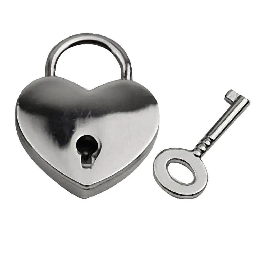 Padlock Accessories Lock Heart Shaped Key