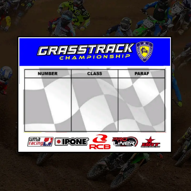 STIKER DRAGRACE STIKER NOMOR START STIKER GRASTRACK STIKER BUKTI TELAH MENGIKUTI BALAP Car 3