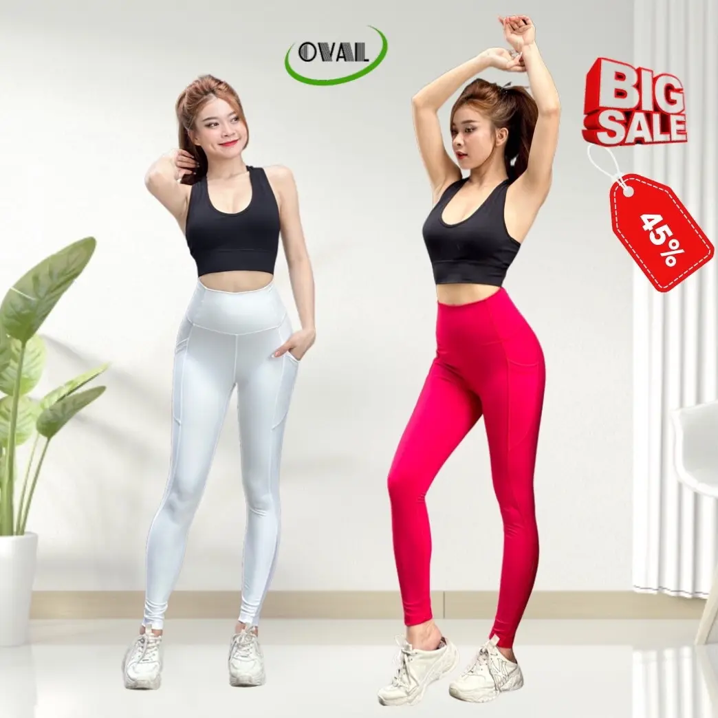 Quần legging nữ, quần tập yoga, gym, aerobic, quần thế thao nữ, quần dài nữ phối lưới, có túi cực xinh