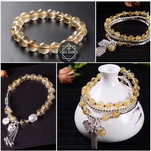 [TỰ NHIÊN 100%] Hạt T. A Tó.c và.ng làm đồ handmade 5