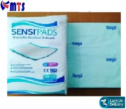 SENSI PADS SIZE L 10 Pcs UNDERPAD SENSI SENSIPAD 60x90cm POPOK DEWASA Kering 2