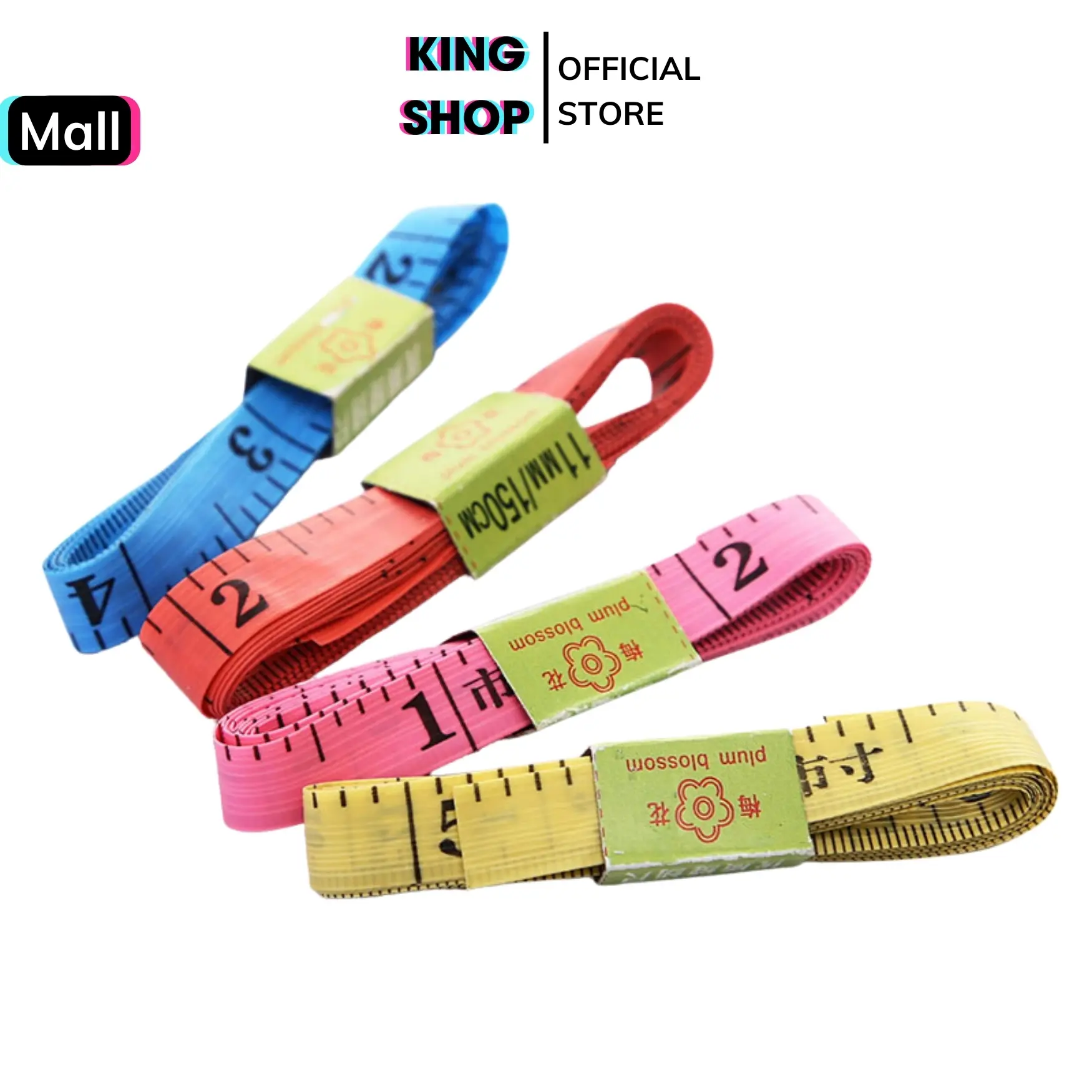 [Quà Tặng Khi Mua Hàng] Thước dây đo eo, đo vòng 1 vòng 3- Dây đo eo dài 150cm KING SHOP - DA02