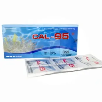 CAL 95 SUPLEMEN KESEHATAN 1 LEMBAR ISI 6 KAPLET 0