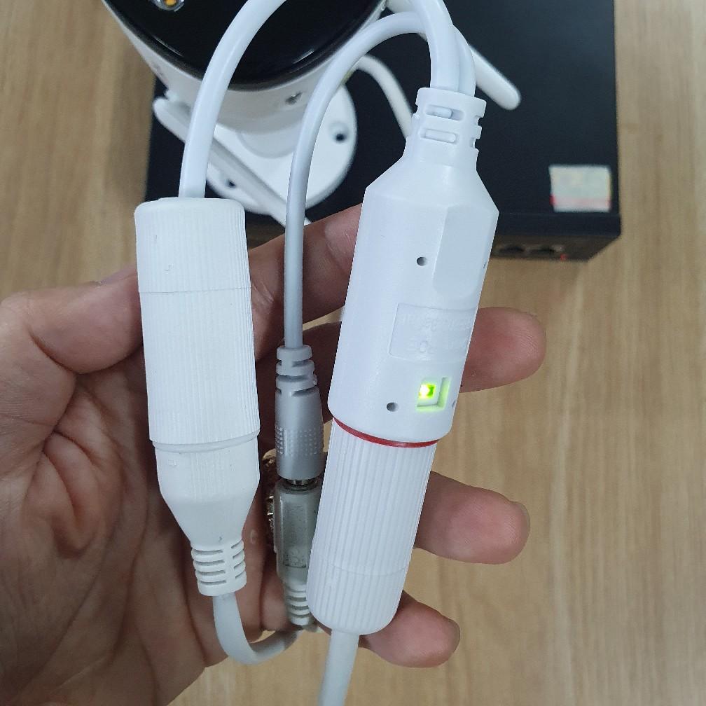 Bộ chuyển nguồn POE Splitter điện &aacute;p v&agrave;o 48VDC ra 5VDC sử dụng ngo&agrave;i trời, d&ugrave;ng để hạ điện &aacute;p, t&aacute;ch nguồn, t&aacute;ch mạng từ poe