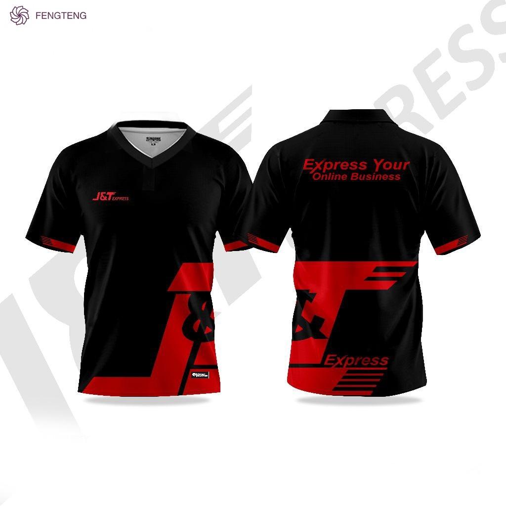 พาราม้า เสื้อเจอร์ซีย์, การพิมพ์แบบเต็มสไตล์เย็น, J&t แพ็คเกจผู้จัดส่งเสื้อผ้า, จัดส่งโดย J&T Expres