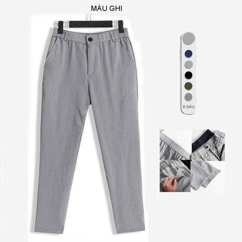 Quần đũi nam dài cạp cúc ống suông form slimfit, trẻ trung,phối đồ siêu đẹp Ong Menswear Pants