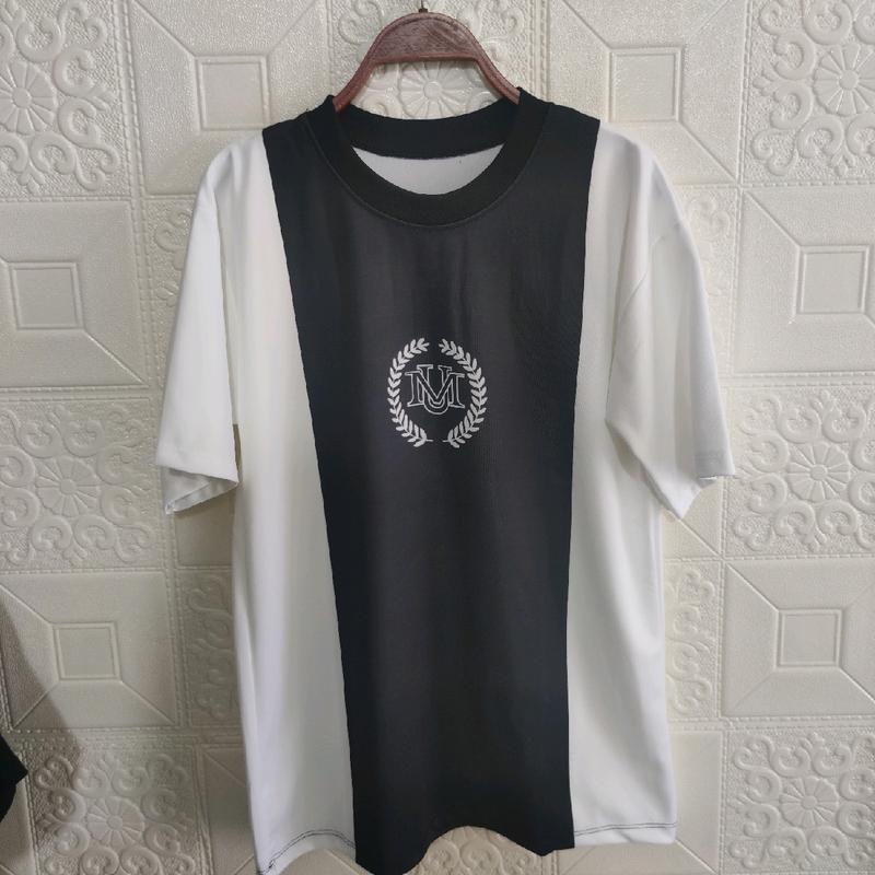 áo An Thuyên MU - chất thun co dãn.  - in 2 mặt Menswear Cổ Tròn Cotton