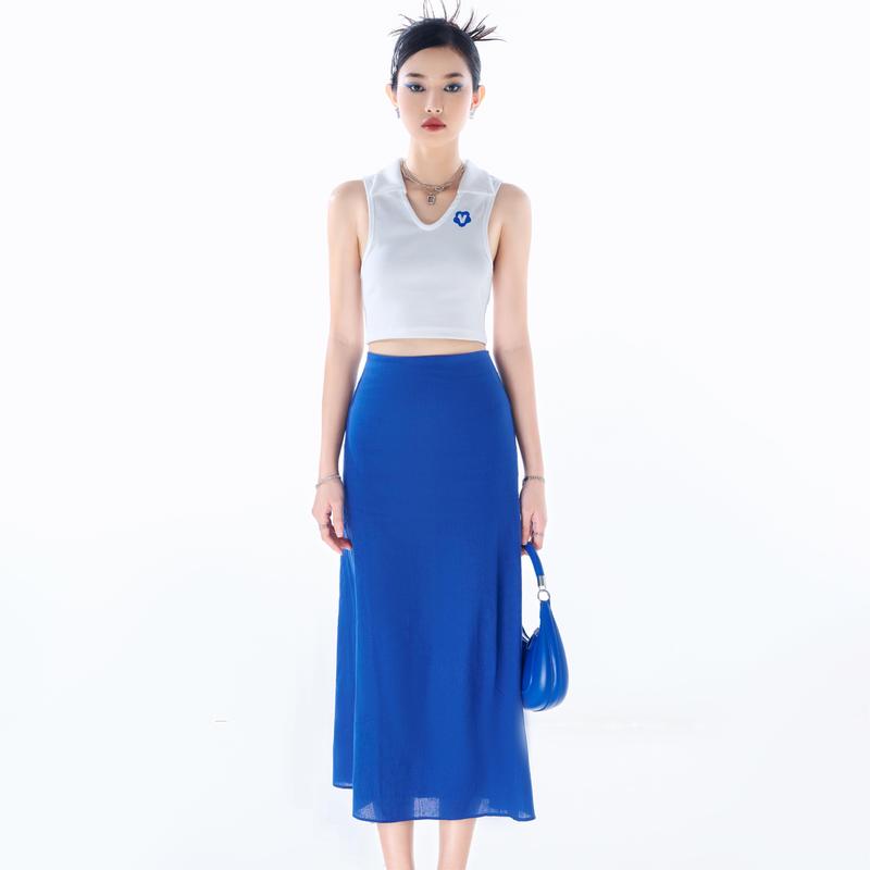 Áo croptop ba lỗ nữ cổ V chất cotton thun gân co giãn - VICO5 CỔ V CROPTOP 5