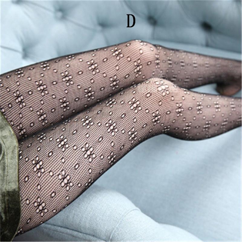 Product Introduction of Girl Lace Fishnet Stockings Black Pantyhose Mesh Tights Jeans Net Grid Stockings 15