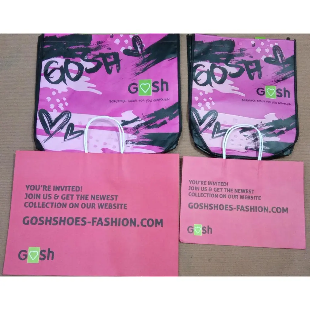 TERMURAH READY PAPER BAG PAPERBAG Hijau Hitam
