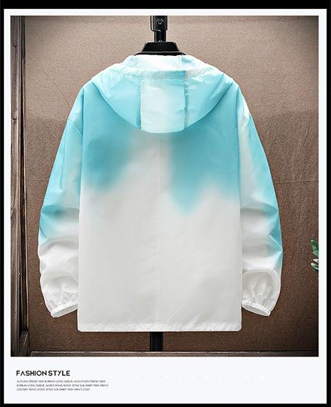 Product Introduction of Man Fashion Spring Summer Sun Protection Clothing Long Sleeve Hoodies Couple Students Soft Leisure Zip-up Coat Sweatshirts Top byther  reflective  jacket 19