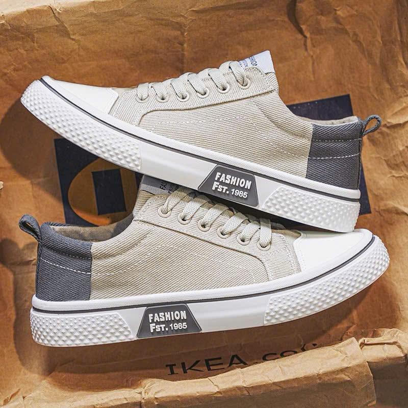 Giày Nam, Giày Sneaker Nam Chất Vải Canvas Phong Cách Hàn Quốc, Thời Trang, Thoáng Khí, Siêu Nhẹ (K120) 3