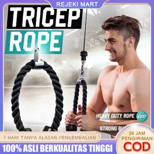 Svarga Tricep Rope - Tali Pull Down - Latihan Otot Trisep