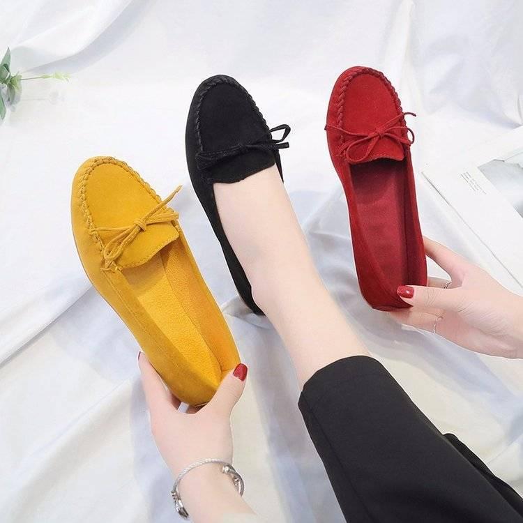 Giày Đế Bằng, Gommino, Nữ, Bộ Sưu Tập Xuân Hè 2024, Đế Mềm, Giày Lười, Lofter, Ngoại Cỡ, Thích Hợp Cho Mẹ Và Y Tá, Hàng Mới Về 0