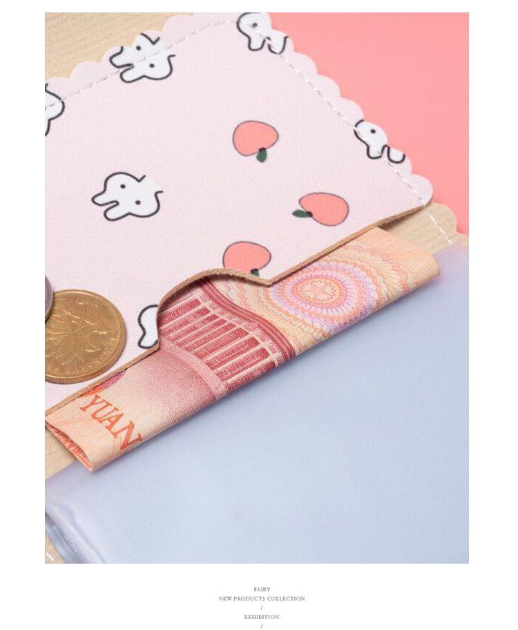Product Introduction of [Cartoon Cute Design] Handheld Bag Business Card Holder Ins New Integrated Bank Card Bag Document Bag Anti-Degaussing Compact 2025 Lightweight 8