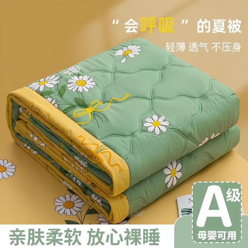 Chăn Điều Hòa Mùa Hè, Chăn Mỏng Có Thể Giặt Bằng Máy, Đơn, Đôi, Ngoại Cỡ, Dành Cho Học Sinh 0