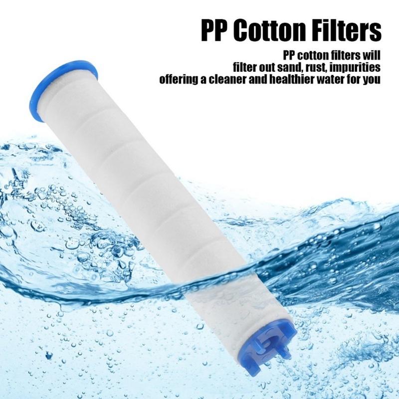 Bộ Lọc Đầu Vòi Hoa Sen, 1 / 5 Cái, Với Bông PP, Bộ Lọc Thanh Lọc Nước, Vòi Phun, Thay Thế, Phụ Kiện Phòng Tắm 4