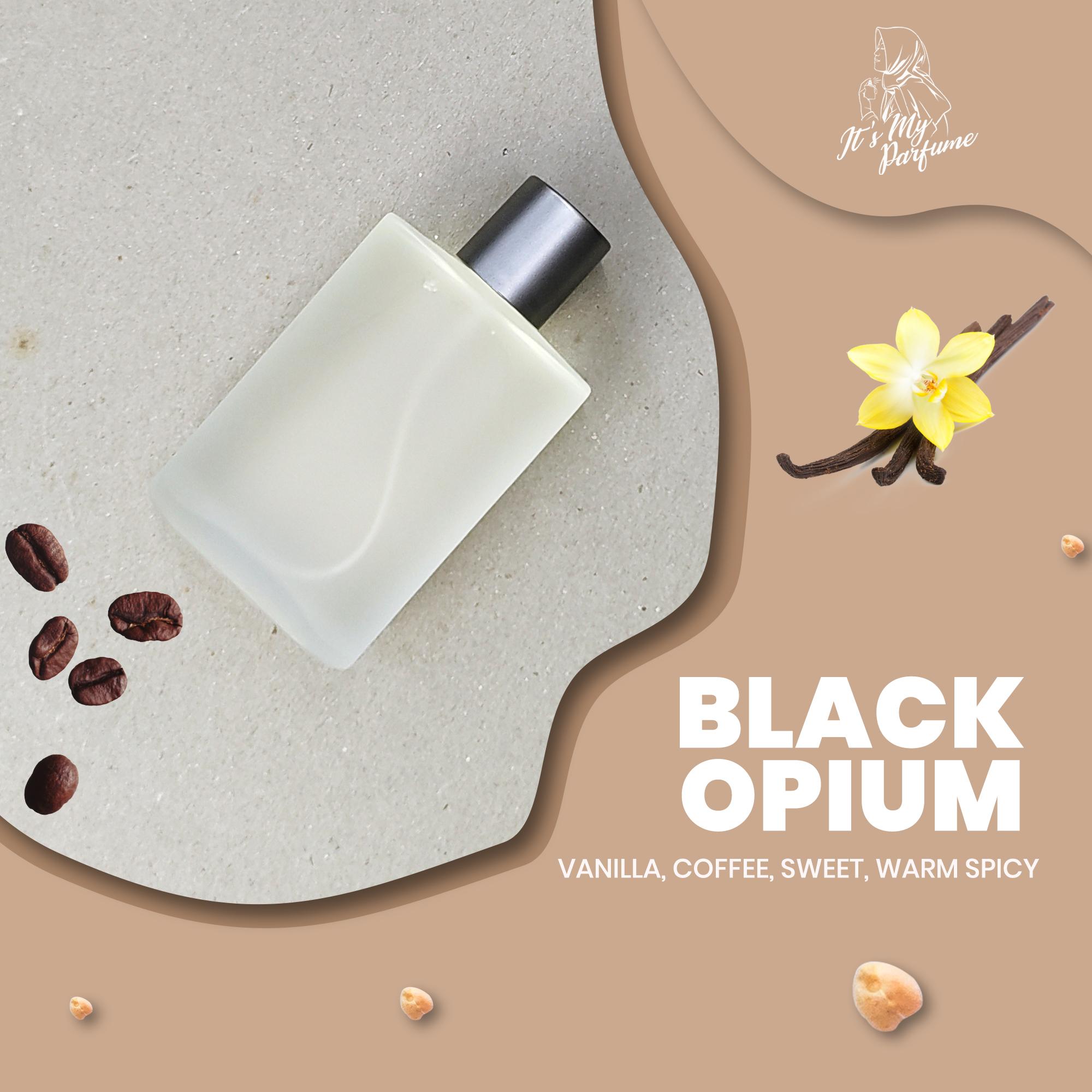 PARFUM BLACKOPIUM 100ML AROMA MANIS NON ALKOHOL Black Wangi Perfume Wanginya