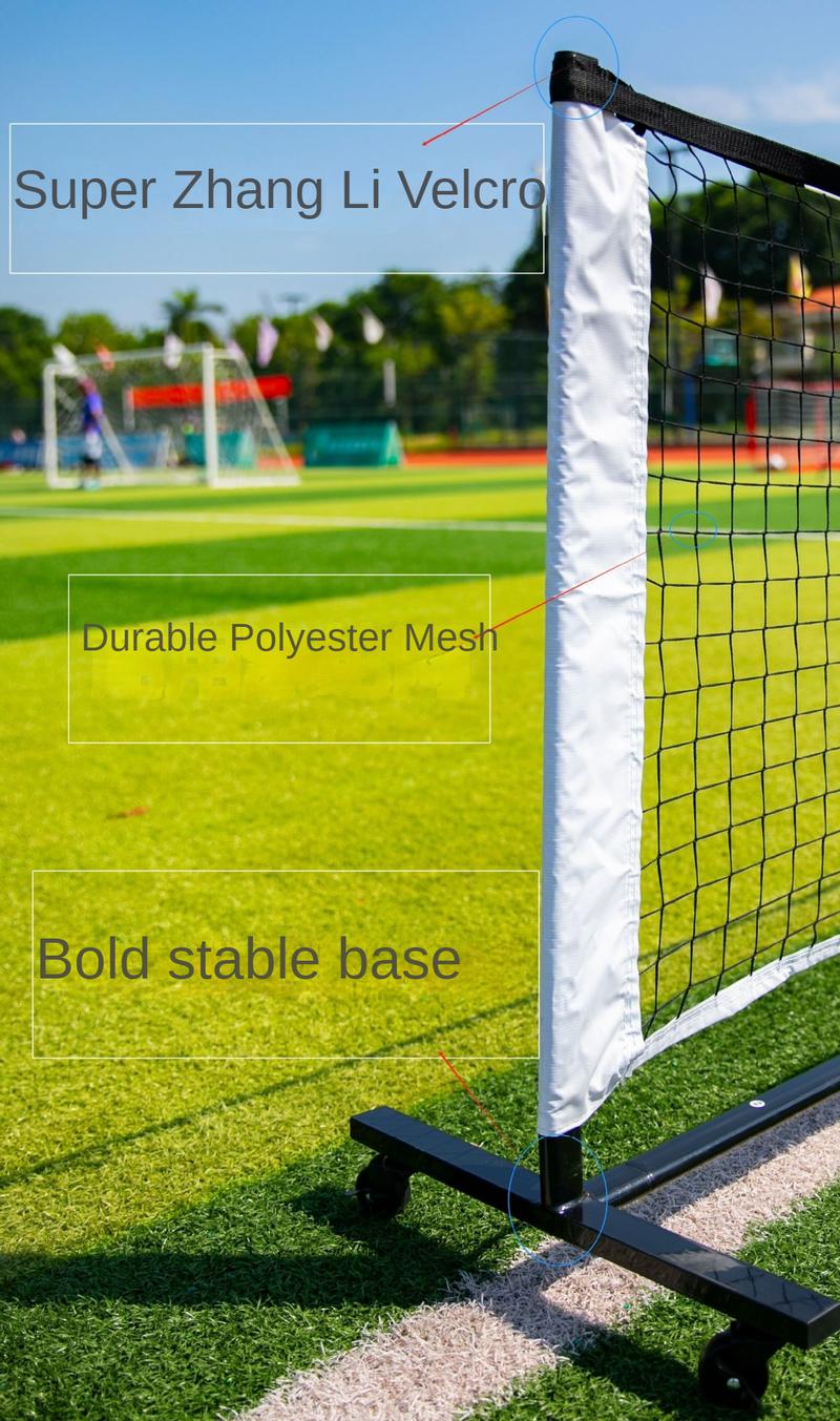 Product Introduction of Portable and detachable mobile tennis stand, indoor and outdoor training net 9
