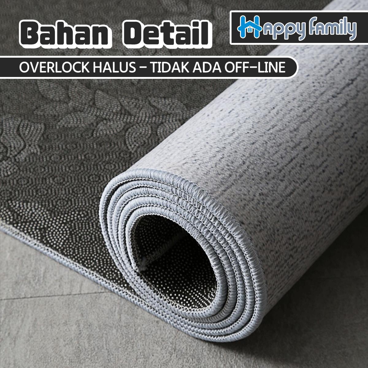 (HF) X Vidia Utami LOKAL Karpet Jumbo UK 200X300CM Polyester PREMIUM Anti SLip