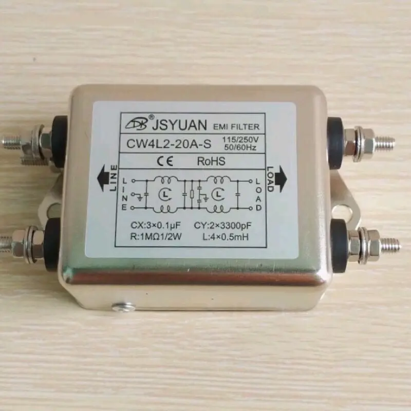Lọc Nguồn Chống Nhiễu 1 Pha 220v 10A, 20A,30A 0