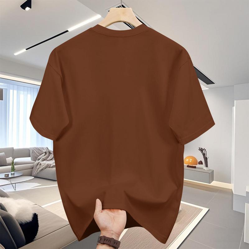 Product Introduction of Áo Thun Cotton Nam, ngắn Tay, Cổ Thuyền In Họa Tiết Minh Họa Nghệ Thuật Trừu Tượng 6