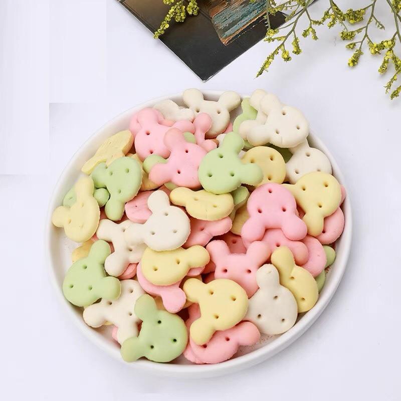 Product Introduction of Ngaupet- Đồ ăn thưởng cho chó (nhiều loại), Snack cho thú cưng ăn nhẹ bánh đa hương vị thịt bò, gà, phô mai viên thịt ngộ nghĩnh hấp dẫn giúp nghiền răng sạch răng gói 100g 14