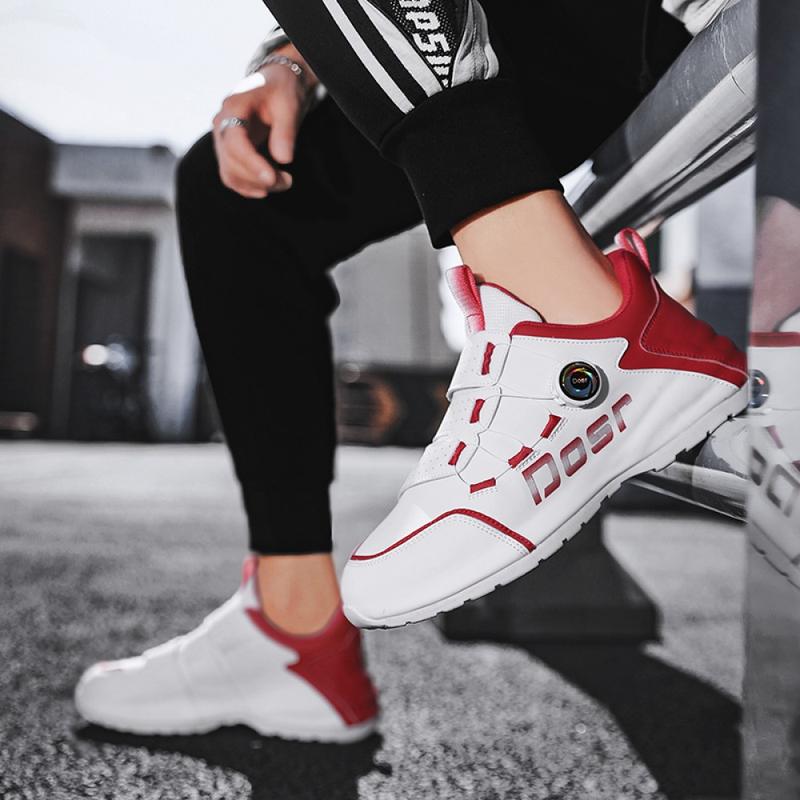 Rotating Buckle Goodyear Bottom Daddy Shoes Sports Fashion Shoes 2024 New Casual Men's Running Shoes 2