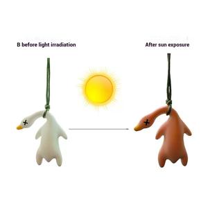 Hiasan Kereta Itik, Kreatif dan Seronok, Itik Berubah Warna Selepas Matahari, Ayunan Gantung, Loket Cermin Cermin Kereta, Kraf Hiasan Automotive Car Interior