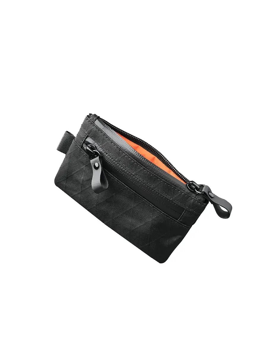 Dompet Pria Alpaka Zip Pouch Coin Wallet Kartu Cardholder Tempat Koin