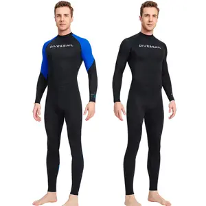 Pakaian Renang DIVE&SAIL 0.5MM Lycra Wetsuit Anti-Jellyfish Pakaian Selam Pria Untuk Scuba Diving Anti-Jellyfish Pakaian Snorkeling Pakaian Surfing Pakaian Renang Wetsuit Spearfishing Wetsuit Free Diving Olahraga