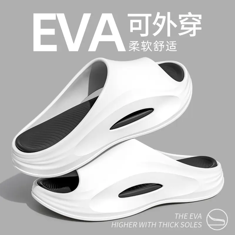 Dép Thể Thao Cho Nam, Mặc Thường Ngày Mùa Hè, Đế Dày, EVA Chống Trượt, Chống Mùi, Cây Lau Nhà Ngầu Ngoài Trời, Thích Hợp Cho Nam, Hàng Mới Về Năm 2024 Slipper DéP