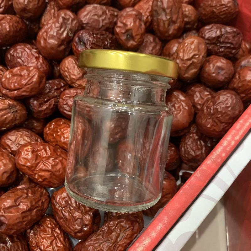 Hũ Chưng Yến Nắp Thiếc Lọ Thủy Tinh 75ml