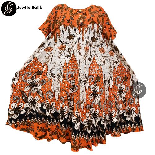 Juwita Batik - Daster Payung Jumbo XXXL LD 130 Motif Melaya Seri Warna Terbaru 2024