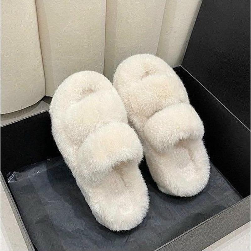 DÉP BÔNG ,DÉP LÔNG 2 QUAI NGANG ĐẾ CHUẨN 5CM LOẠI 1 Slipper DéP Có Quai Women Nữ Jean Dép Lê