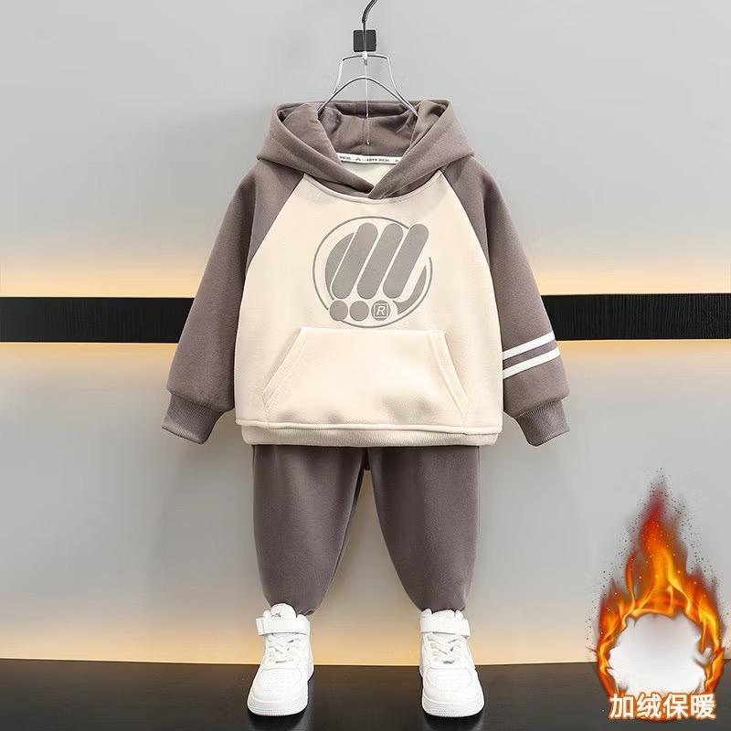 Set bộ nỉ mũ hoodie túi bụng dành cho bé trai. Size 10-40kg. Chất liệu nỉ bông tàu ấm áp ( PHOM NHỎ) đồ bộ 1