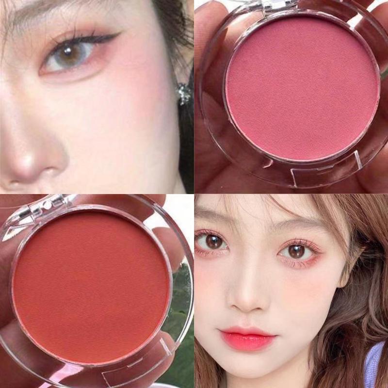 Bảng Màu COD 6 Màu Cho Nữ, Phấn Má Hồng Đơn Sắc Màu Cam Cỏ Khỏa Thân Rực Rỡ, Phấn Phủ Hoàn Thiện, Chỉnh Sửa, Làm Sáng Đường Viền, Phấn Phủ, Mỹ Phẩm Làm Sáng Tự Nhiên, Kem Che Khuyết Điểm / Phấn Má Hồng