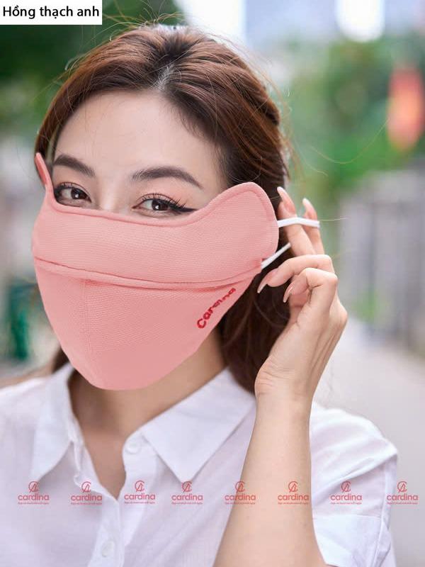 [BÁN LẺ 1C] KHẨU TRANG NỮ 3 LỚP  - Chống nắng, Chống UV, Lọc không khí, Ngăn bụi mịn Phụ Kiện Accessories, Women Che Mặt 6