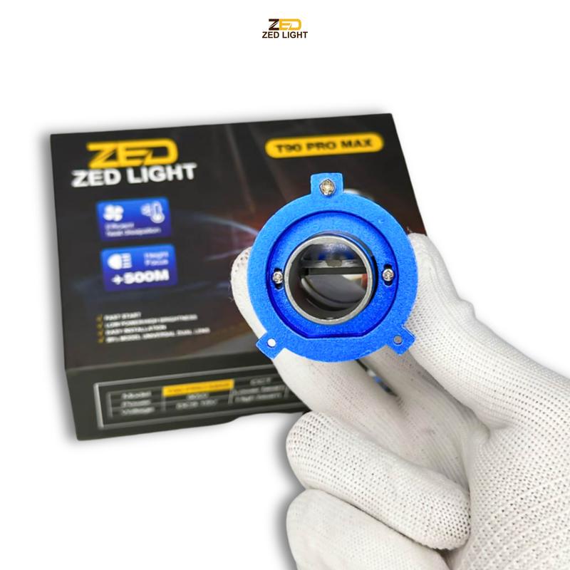 Đèn Pha Bi Cầu T90 PROMAX ZED LIGHT - Hàng Cao Cấp 90W - Lắp Cho Oto Xe Máy Chân Bóng H4 ĐiệnBình 12-24V - Bảo Hành 24 Tháng 8