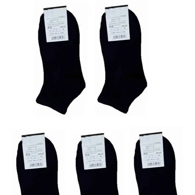 Combo 5 Đôi Vớ Tất UNI Cổ Cao - Chất Liệu Cotton Dầy Dặn - Thoáng Khí 1