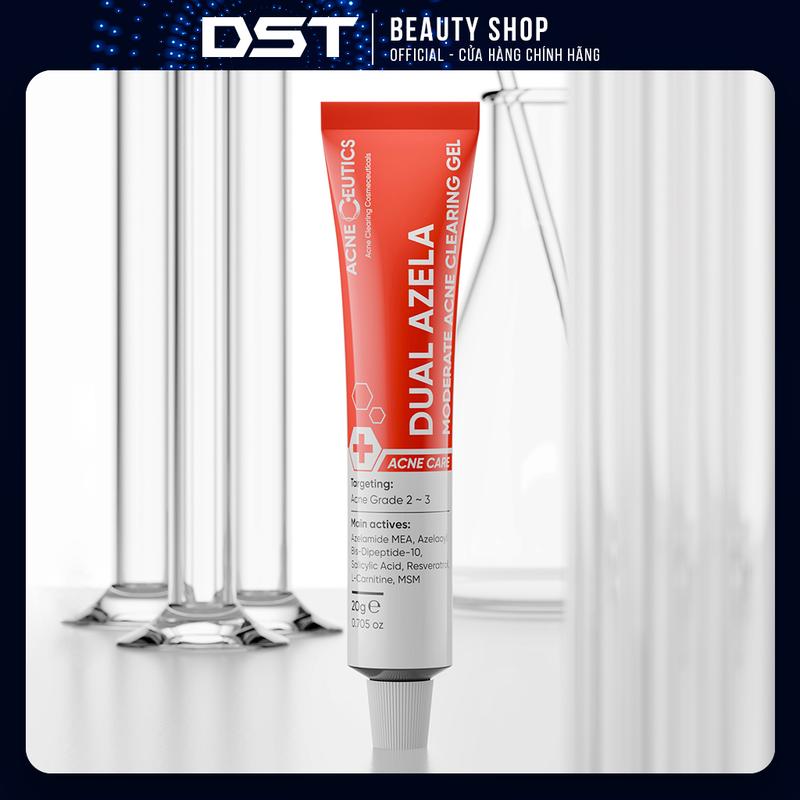[Dược Sĩ Tiến] AcneCeutics Dual Azela Moderate Acne Clearing Gel - Hỗ trợ giảm và ngăn ngừa mụn - 20g 4