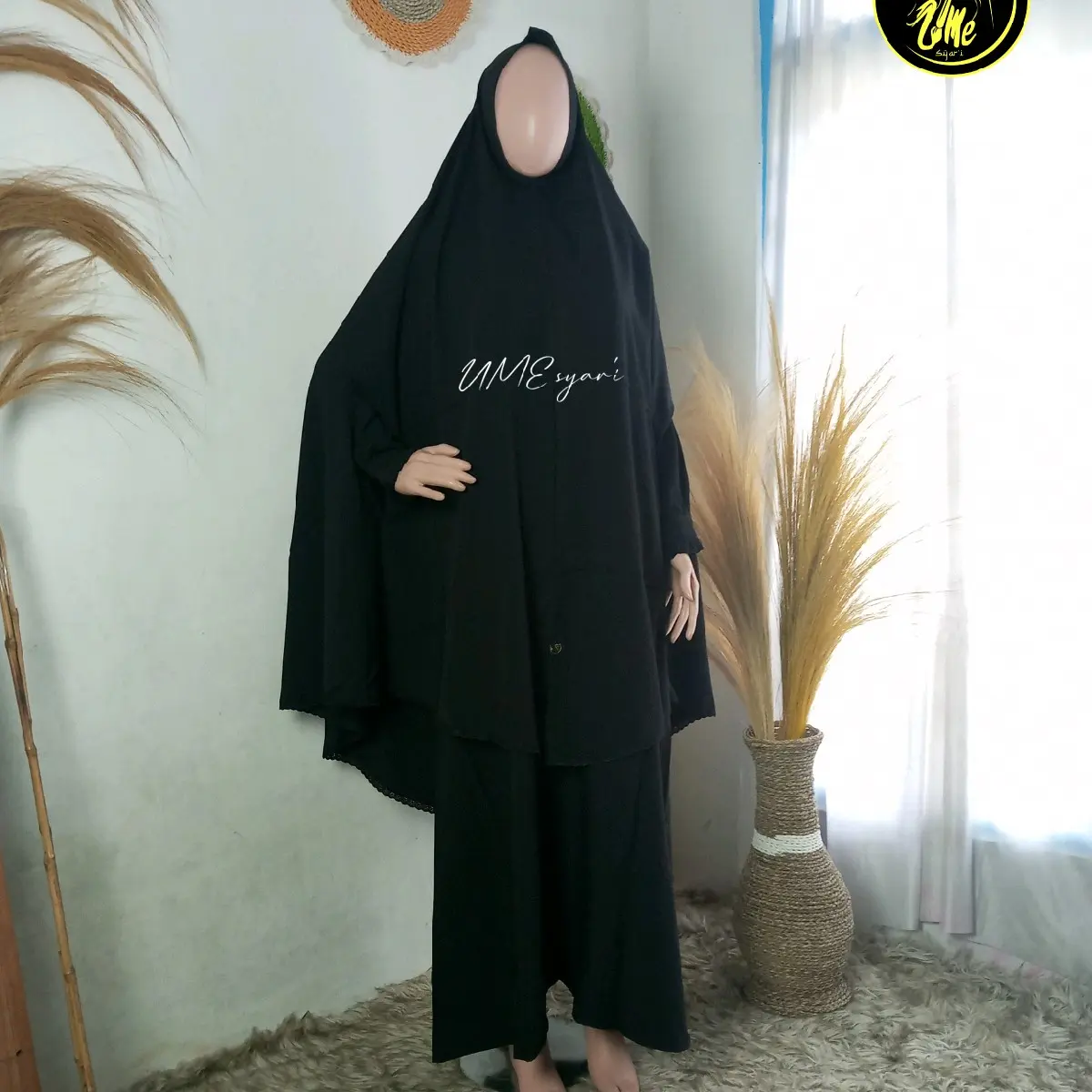 Gamis set Khadijah lobang tangan