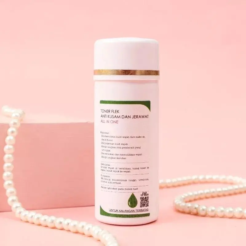 TONER FLEK ANTI KUSAM&JERAWAT ALL IN ONE 60ML 3