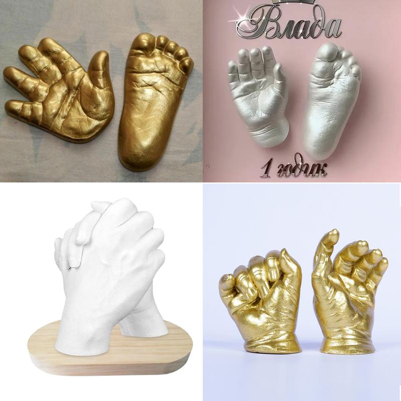 Bộ đúc tay, thạch cao Thủ Công bộ đúc khuôn tay, bộ điêu khắc, đồ dùng 1
