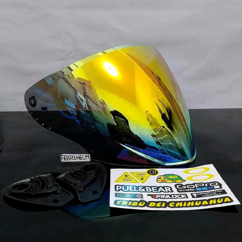 Kaca Visor Pnp KYT Kyoto Ink Dynamic Ink Metro Dyr Osaka Free Stiker 1