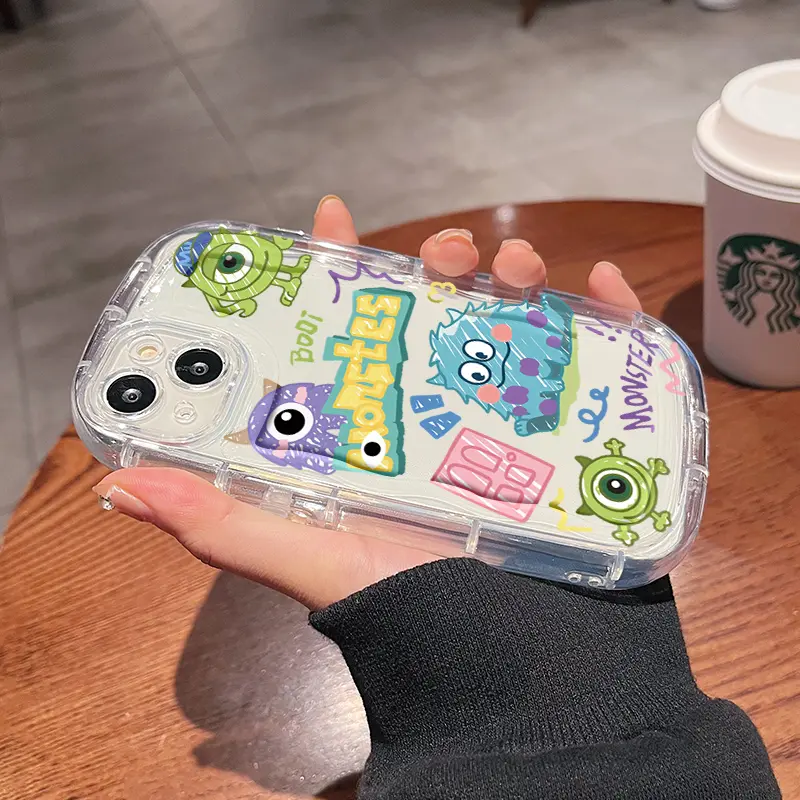 Case Untuk Samsung A05 A05s A02 M02 A02s M02s F02s A03 Core A03s A04 A04s M04 F04 A04E A10 M10 A10s M01s A11 M11 Casing Monster Kesing bening tekstur Kasing Telepon anti transparan Clear silikon perlindungan Softcase 2